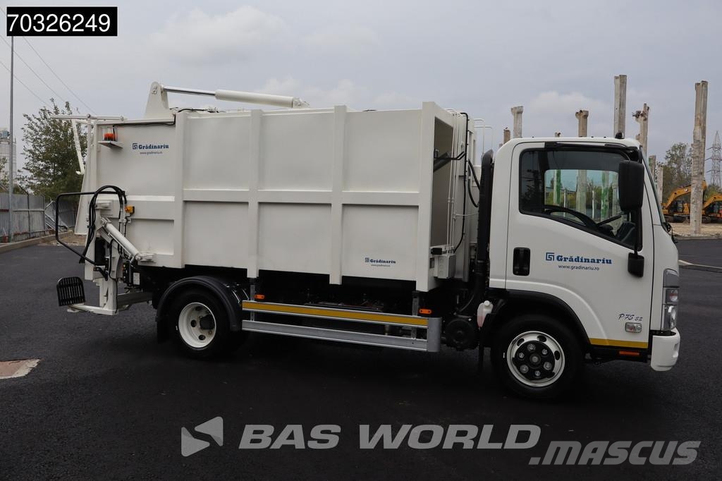 Isuzu P75 4X2 NEW! 7.5T Gradinariu Garbage Truck 7 Camiones de basura