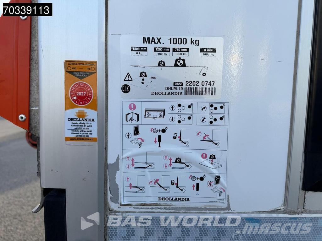Iveco Daily 50C18 3.0L Automatik Ladebordwand Lamberet K Samochody chłodnie