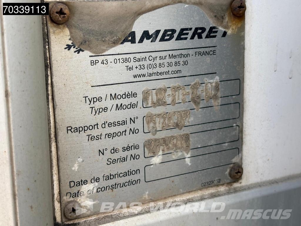 Iveco Daily 50C18 3.0L Automatik Ladebordwand Lamberet K Skap FRC