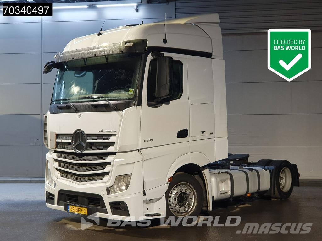 Mercedes-Benz Actros 1942 4X2 Mega StreamSpace NL 2xTanks Hebesa Vilcēji