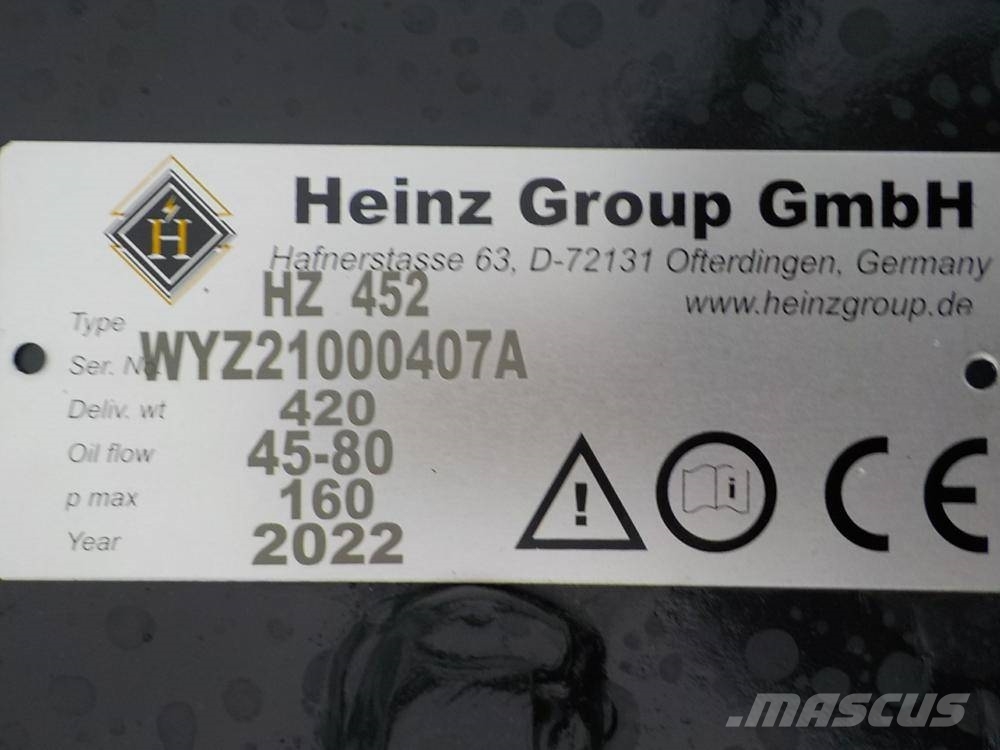 Hammer Heinz HZ 452 Θραυστήρες κατασκευών