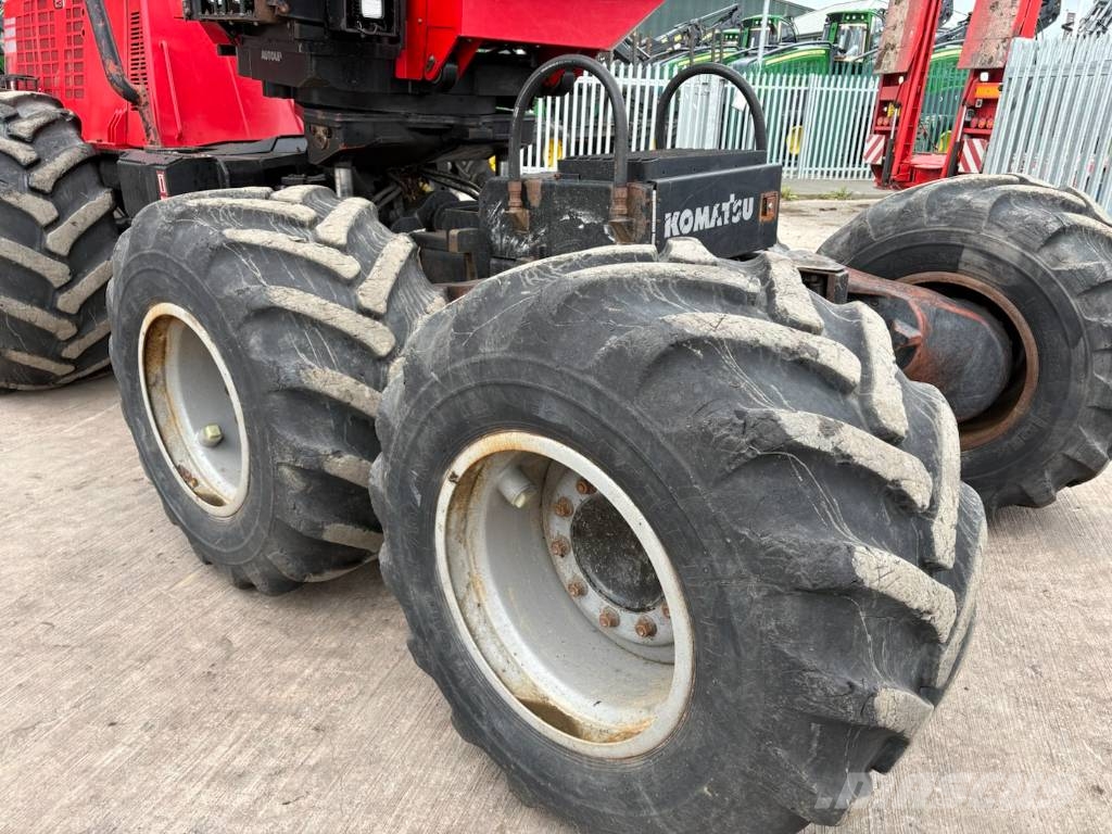 Komatsu 911.5 Harvesteriai (miško kirtimo mašinos)
