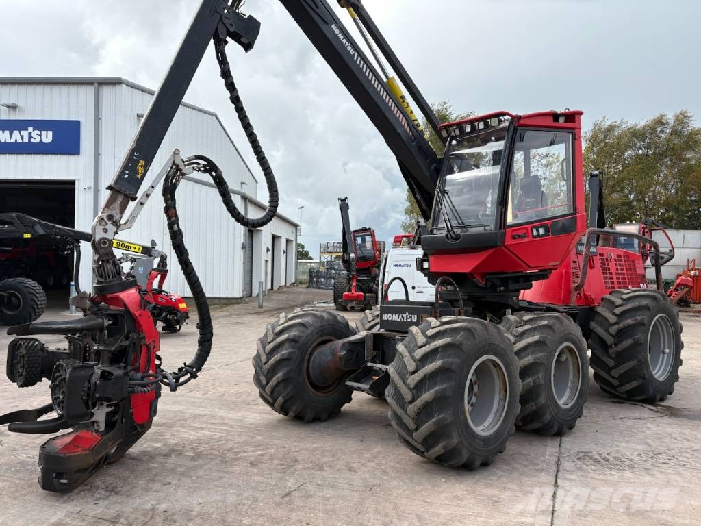 Komatsu 911.5 Harvesteriai (miško kirtimo mašinos)