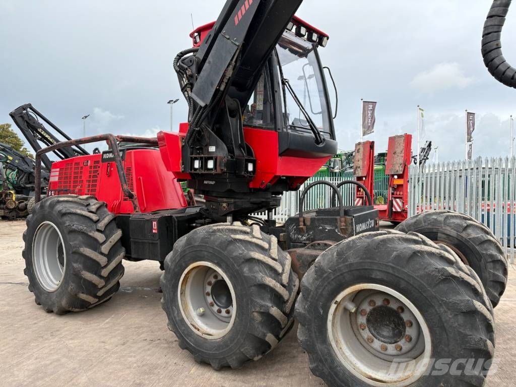 Komatsu 911.5 Harvesteriai (miško kirtimo mašinos)
