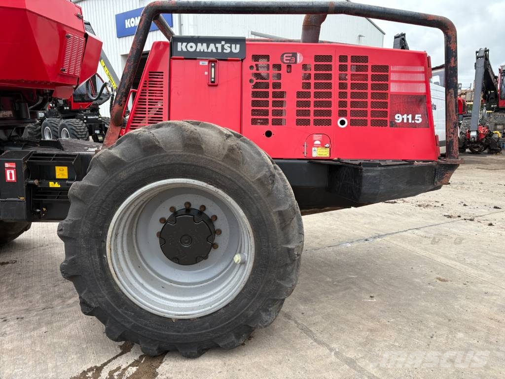 Komatsu 911.5 Harvesteriai (miško kirtimo mašinos)
