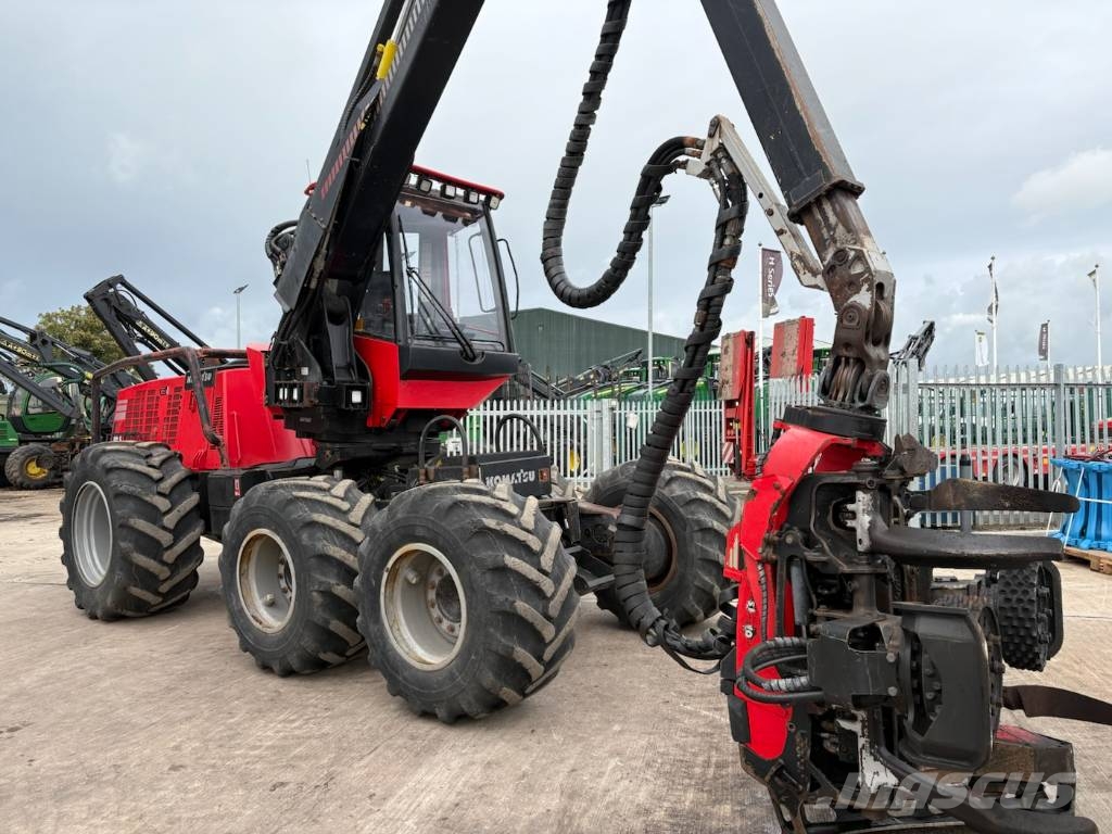 Komatsu 911.5 Harvesteriai (miško kirtimo mašinos)