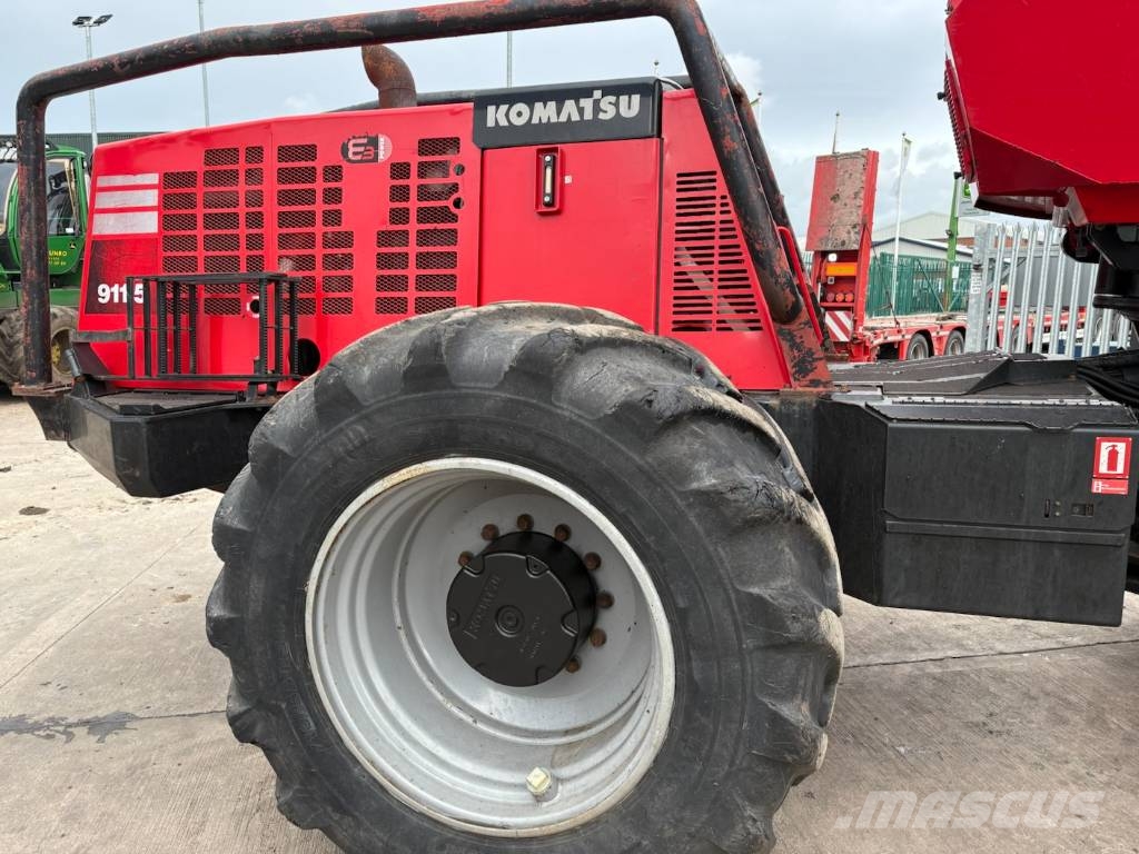 Komatsu 911.5 Harvesteriai (miško kirtimo mašinos)