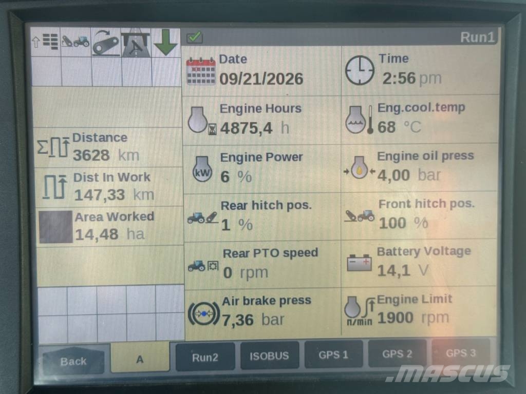 Case IH PUMA 165CVX, frontlinkage, GPS ready, 2018!! Tracteur