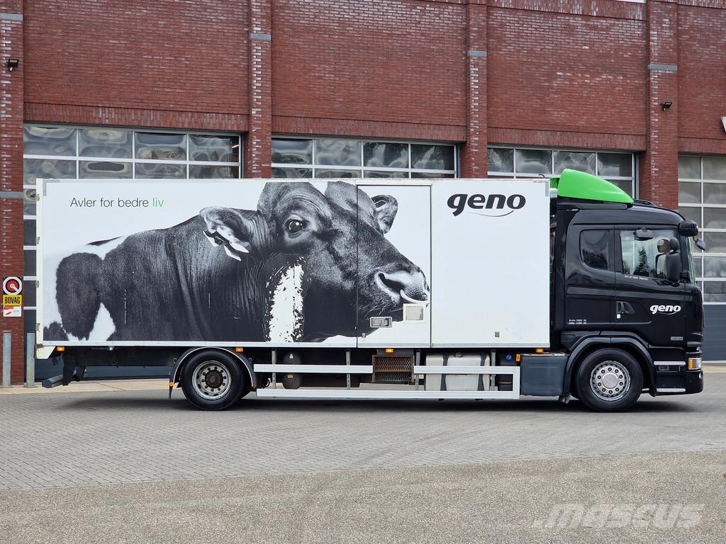 Scania G320 4x2 - Bussbygg box - Full air - Euro 6 - Navi Tovornjaki zabojniki