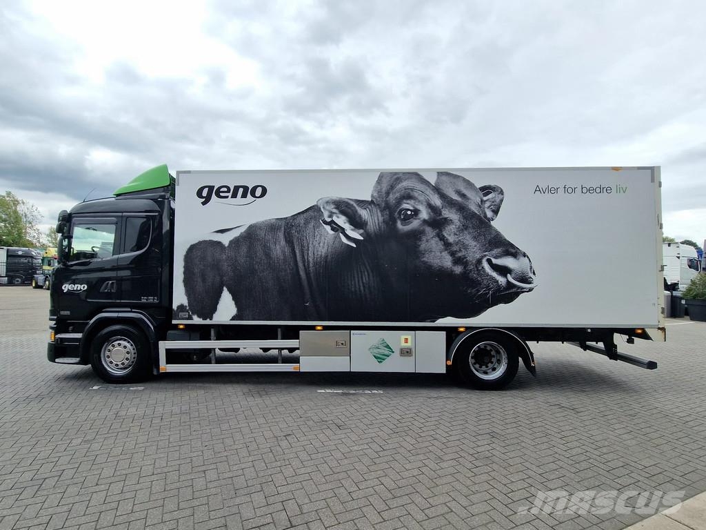 Scania G320 4x2 - Bussbygg box - Full air - Euro 6 - Navi Tovornjaki zabojniki