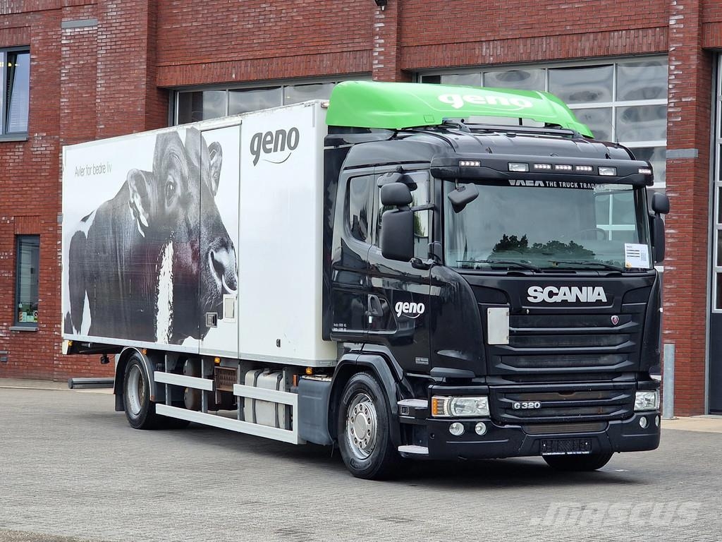 Scania G320 4x2 - Bussbygg box - Full air - Euro 6 - Navi Tovornjaki zabojniki