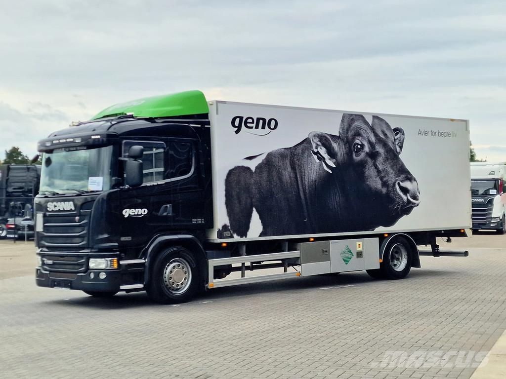 Scania G320 4x2 - Bussbygg box - Full air - Euro 6 - Navi Tovornjaki zabojniki