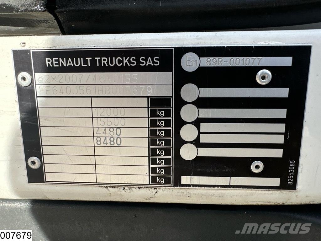 Renault D12 210 EURO 6, Dhollandia Furgons
