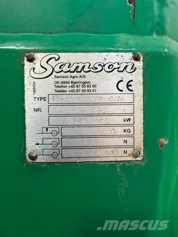 Samson PG 20 Gyllevogne/Slamsugere