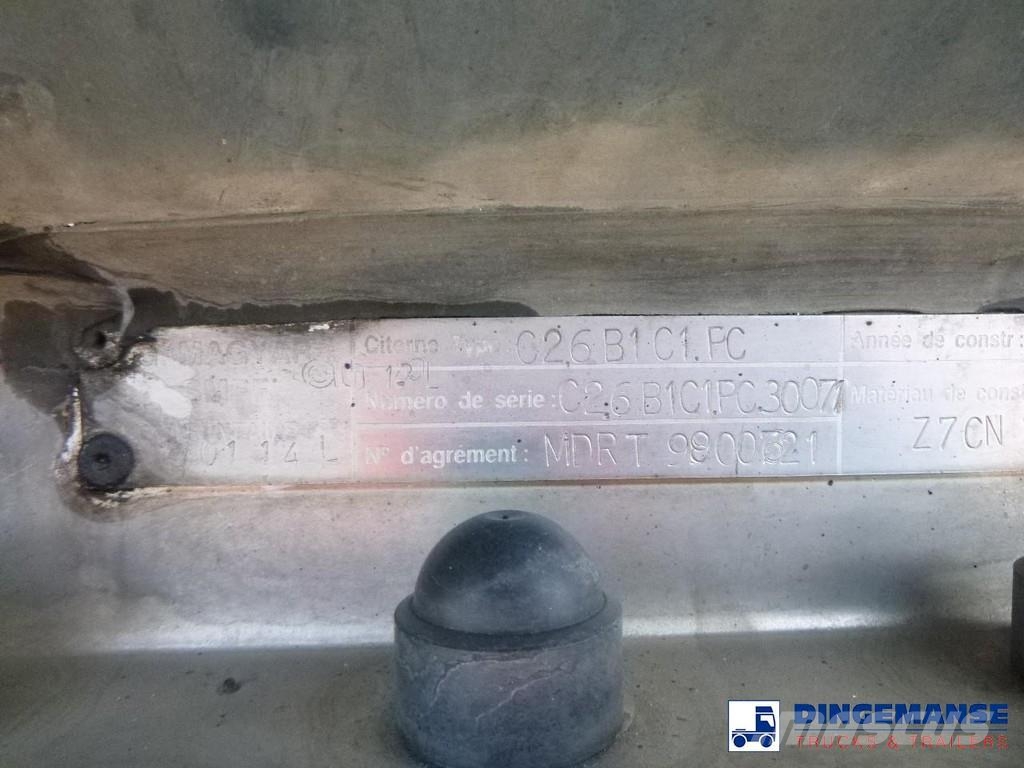 Magyar Bitumen tank inox 31 m3 / 1 comp ADR 10-04-2023 Полуприцепы-Цистерны