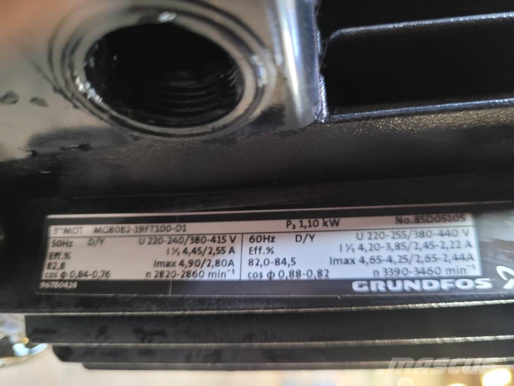 Grundfos waterpomp CR15-17 + CR5-7 + etc Wasserpumpen