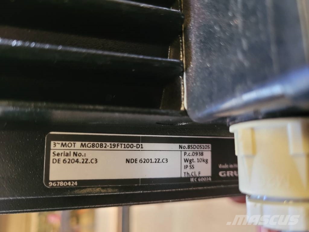 Grundfos waterpomp CR15-17 + CR5-7 + etc Wasserpumpen