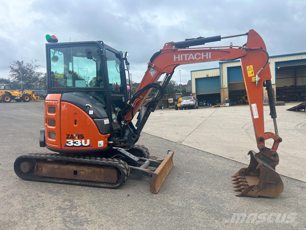 Hitachi ZX33 U-6 حفارات صغيرة أقل من 7 طن (حفارات صغيرة)