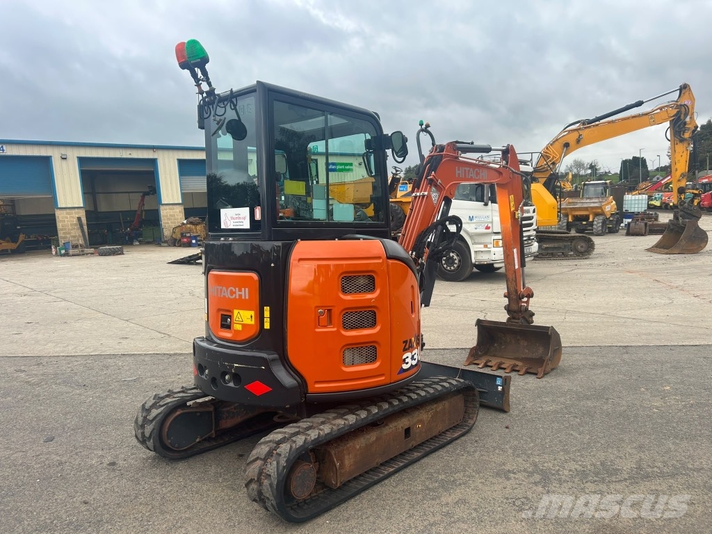 Hitachi ZX33 U-6 حفارات صغيرة أقل من 7 طن (حفارات صغيرة)