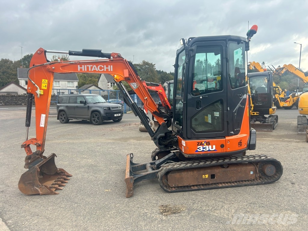 Hitachi ZX33 U-6 حفارات صغيرة أقل من 7 طن (حفارات صغيرة)