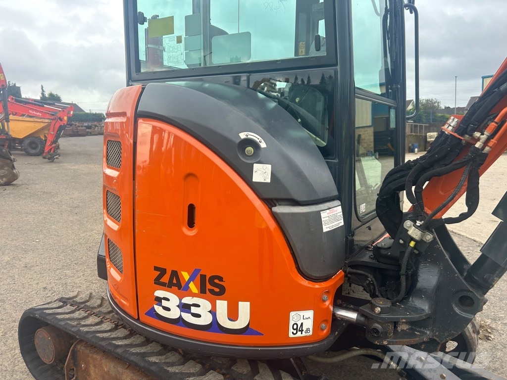 Hitachi ZX33 U-6 حفارات صغيرة أقل من 7 طن (حفارات صغيرة)