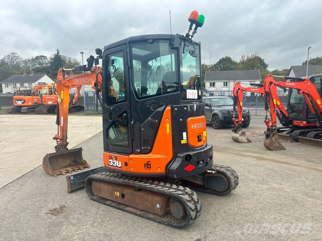 Hitachi ZX33 U-6 حفارات صغيرة أقل من 7 طن (حفارات صغيرة)
