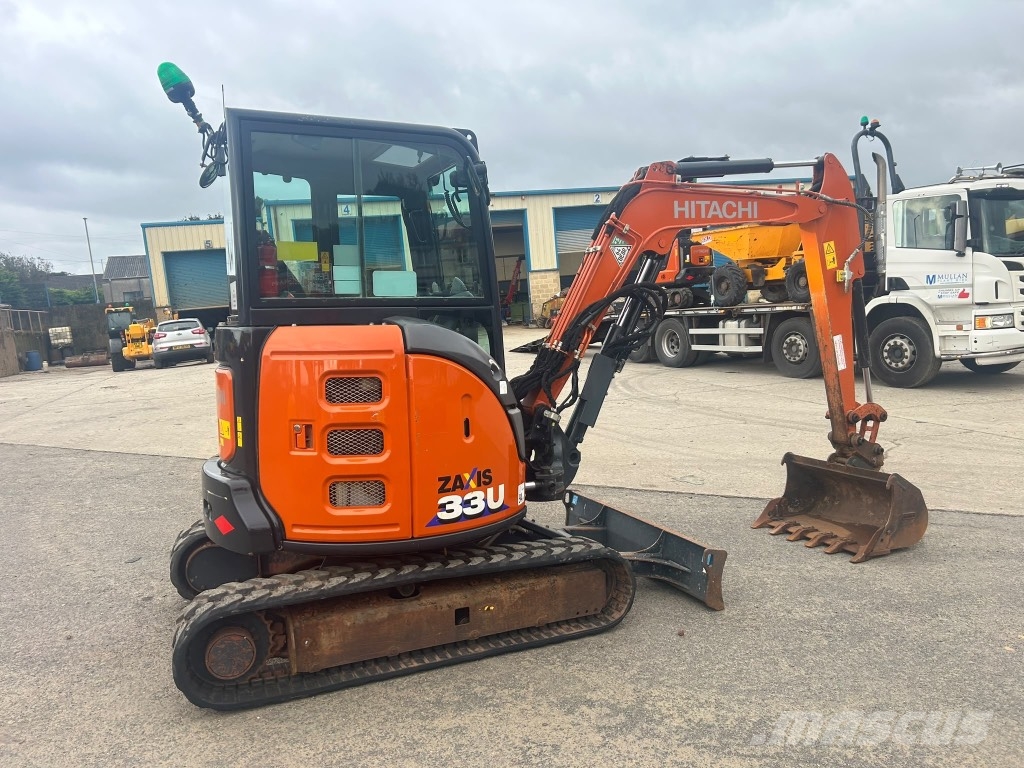 Hitachi ZX33 U-6 حفارات صغيرة أقل من 7 طن (حفارات صغيرة)
