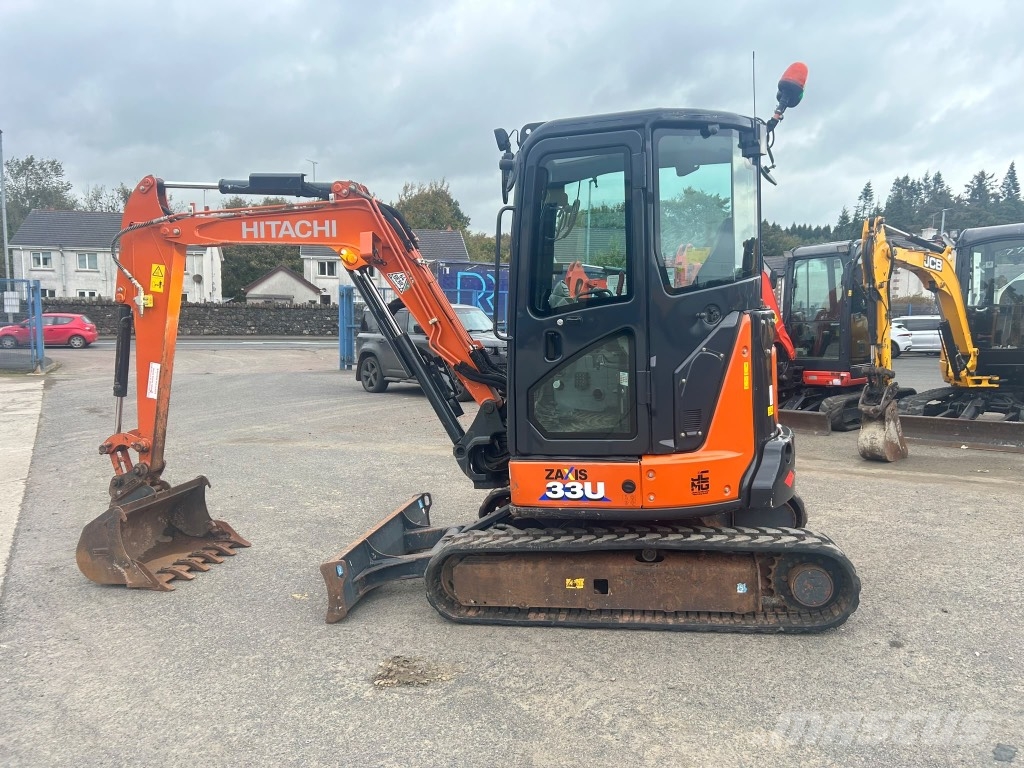 Hitachi ZX33 U-6 حفارات صغيرة أقل من 7 طن (حفارات صغيرة)