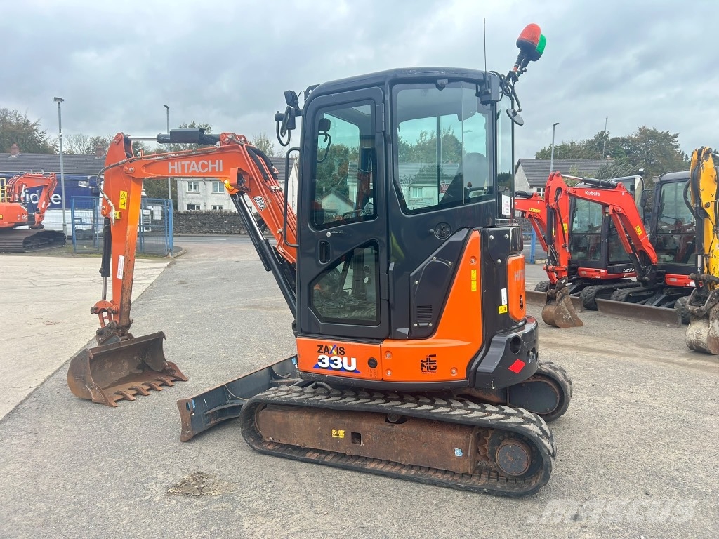 Hitachi ZX33 U-6 حفارات صغيرة أقل من 7 طن (حفارات صغيرة)