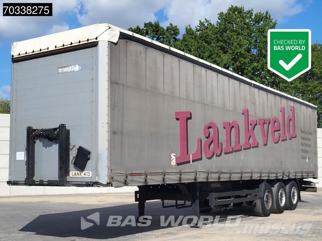 Kögel S24 3 axles Tents puspiekabes