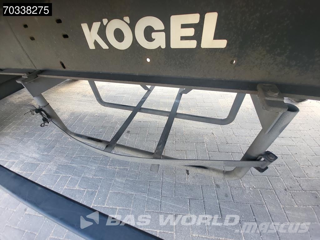 Kögel S24 3 axles Tents puspiekabes