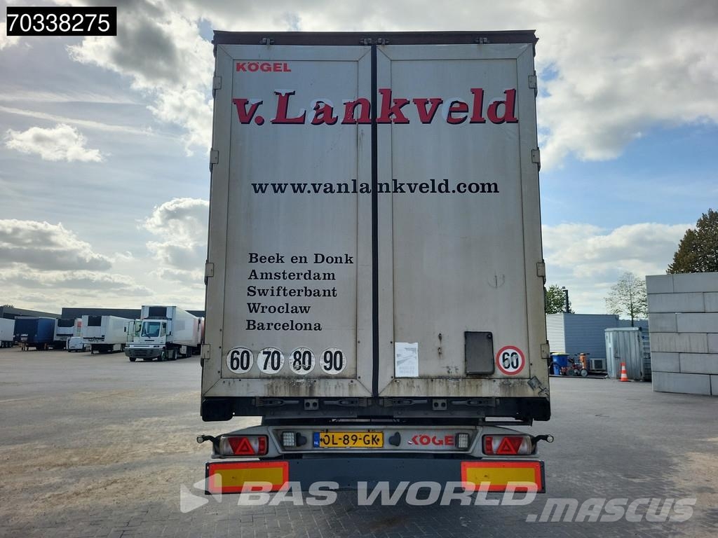 Kögel S24 3 axles Tents puspiekabes