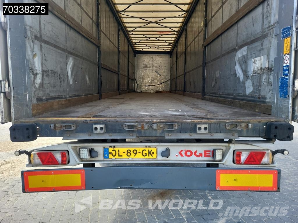 Kögel S24 3 axles Tents puspiekabes