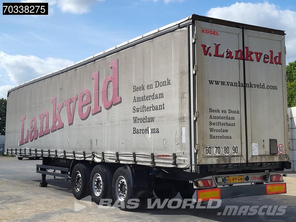 Kögel S24 3 axles Tents puspiekabes