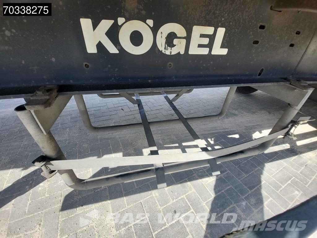 Kögel S24 3 axles Sliding Roof SAF Schuifzeilen