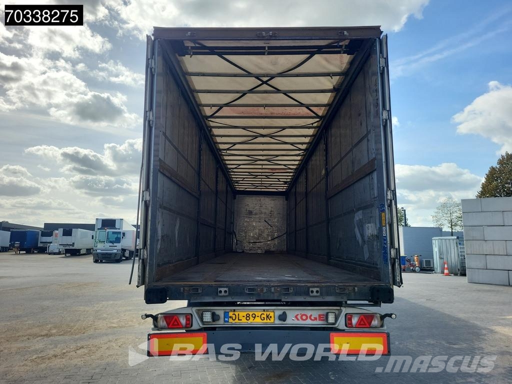 Kögel S24 3 axles Sliding Roof SAF Schuifzeilen