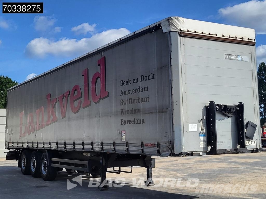 Kögel S24 3 axles Sliding Roof SAF Schuifzeilen