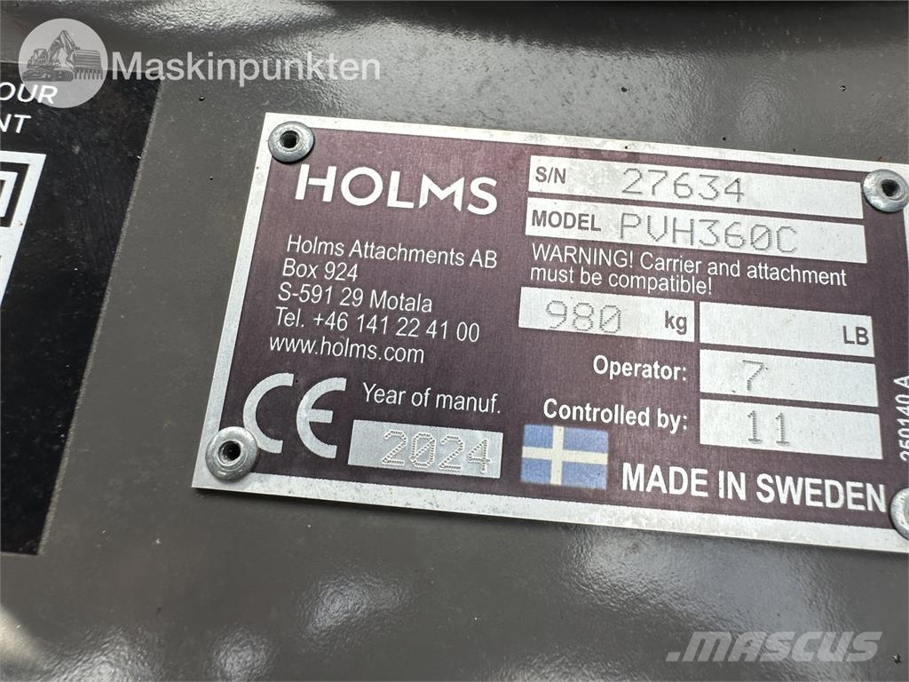 Holms PVH360c Snow blades and plows