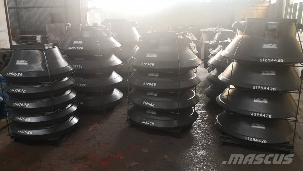 Sandvik Wearing parts No.51191620  Sandvik Concave Pulverisierer