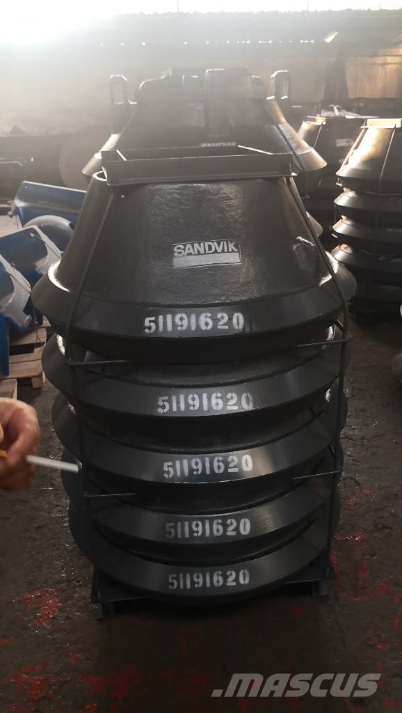 Sandvik Wearing parts No.51191620  Sandvik Concave Pulverisierer