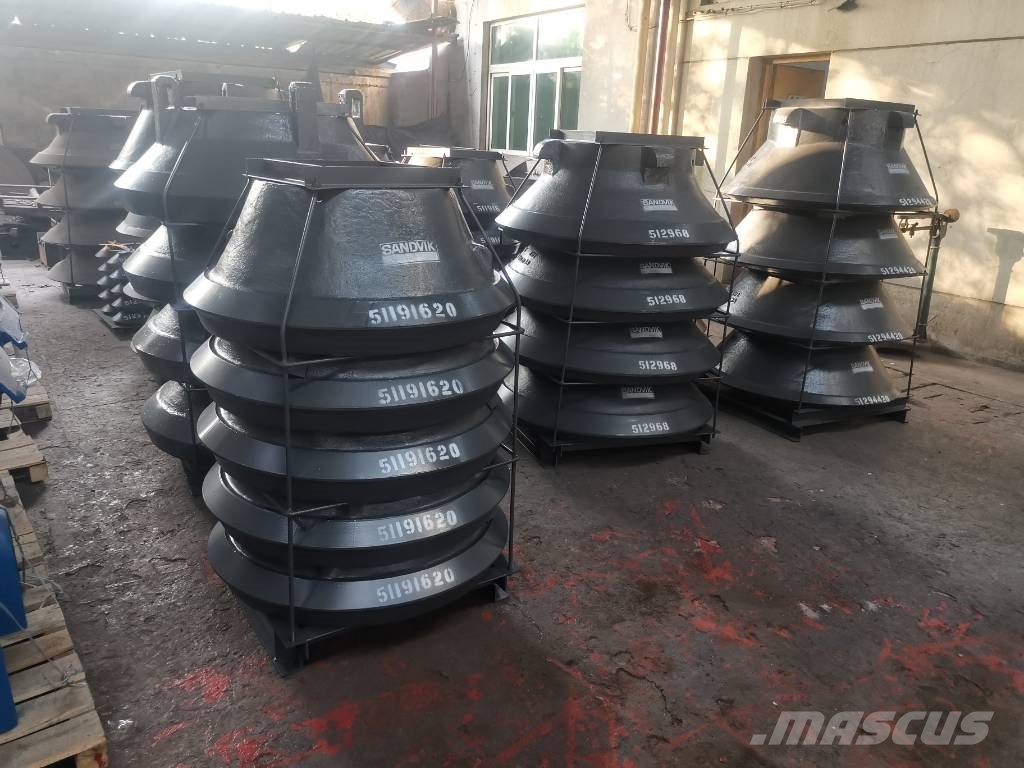Sandvik Wearing parts No.51191620  Sandvik Concave Pulverisierer