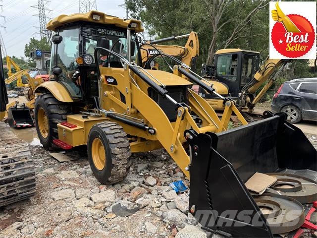 CAT 420 F 백호로더