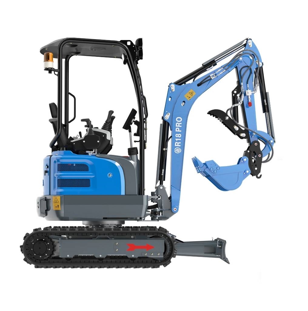 Rippa R18 PRO حفارات صغيرة أقل من 7 طن (حفارات صغيرة)
