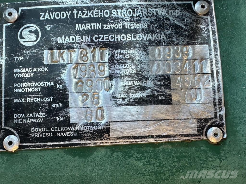 Zetor Iný model VIN 0939 Arrastrador de troncos
