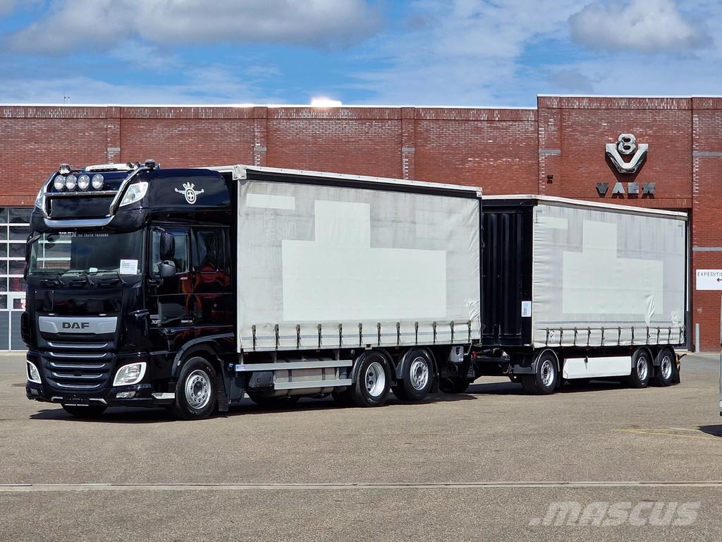 DAF XF 480 SSC 6x2*4 - Tautliner - Full air - Night cl Box body trucks