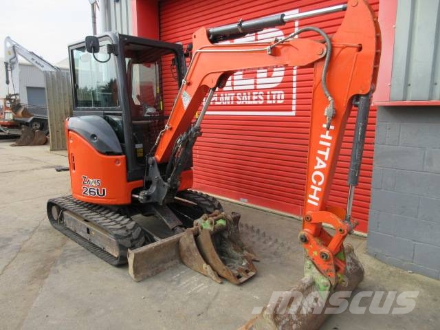 Hitachi ZX 26 U-6 CLR حفارات صغيرة أقل من 7 طن (حفارات صغيرة)
