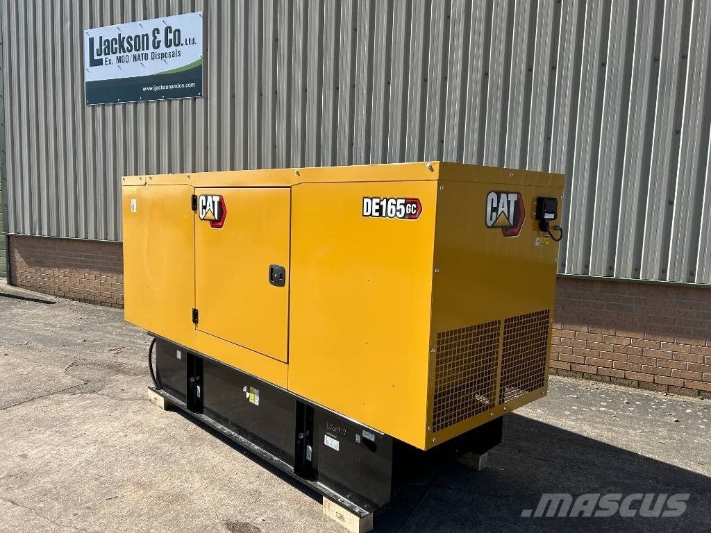 CAT DE 165 Dyzeliniai generatoriai