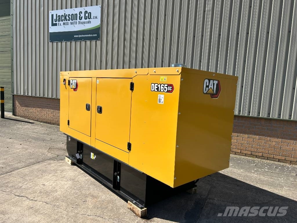 CAT DE 165 Dyzeliniai generatoriai