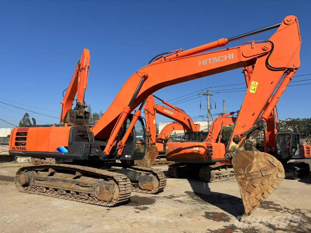 Hitachi ZX 350 Excavadoras sobre orugas