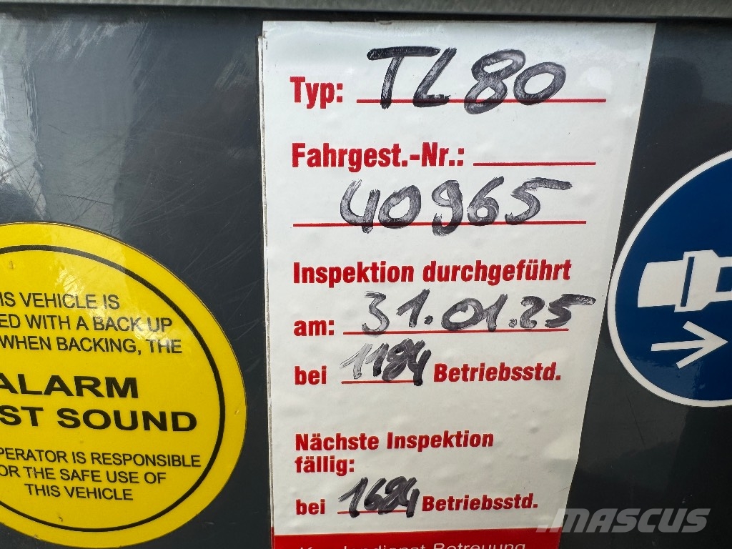 Schaeff TL 80 Naudoti ratiniai krautuvai